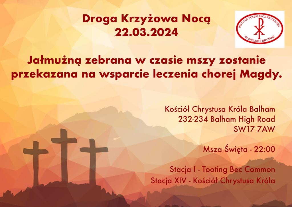 Nocna Droga Krzyżowa 2024