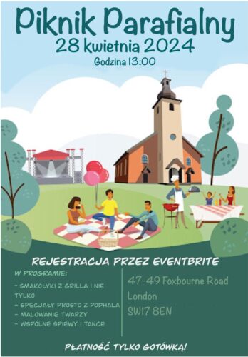 Piknik Parafialny kwiecien 2024